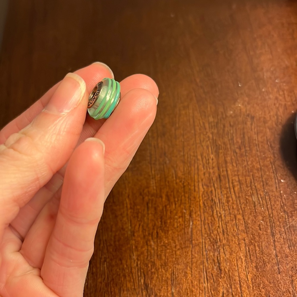 Pandora Swirl Murano Glass Bead